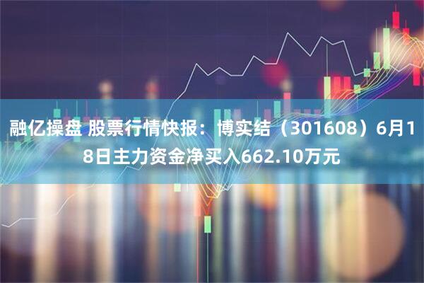 融亿操盘 股票行情快报：博实结（301608）6月18日主力资金净买入662.10万元